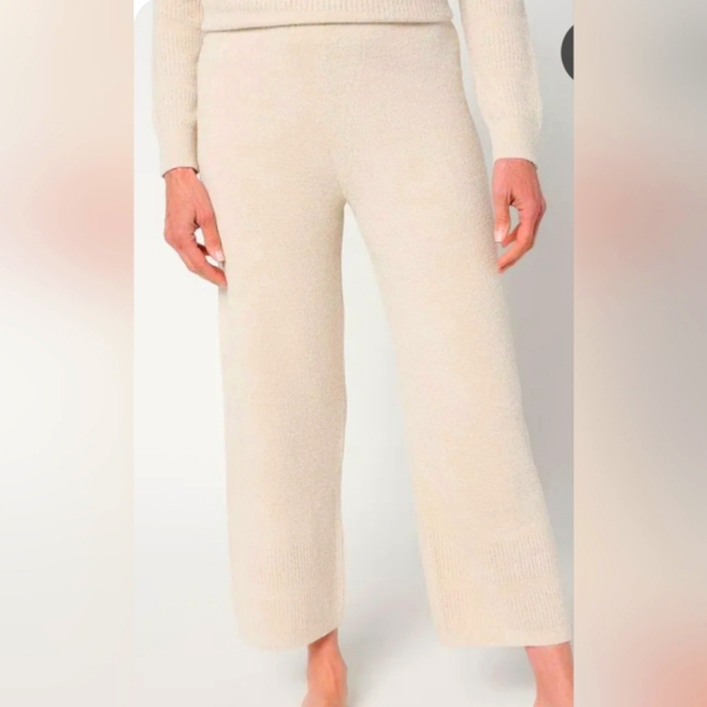 Barefoot Dreams Rolled Edge Ankle Pant In Satin Size XSP  NWT